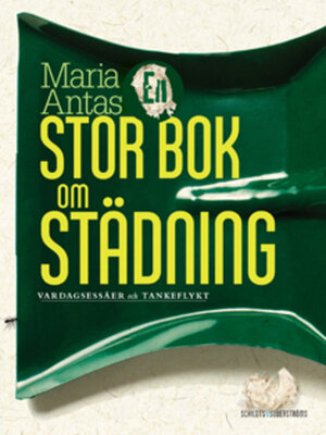 cover image of En stor bok om städning